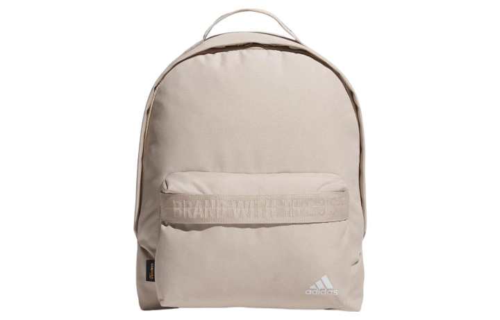 Adidas Adidas Recycled Polyester Material Backpack Regular Unisex Beige