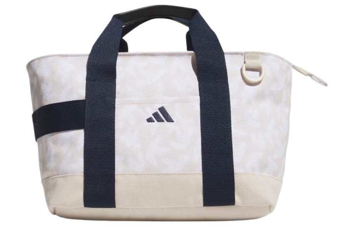 Adidas Adidas Recycled Material Handbag Unisex Clear Brown & White