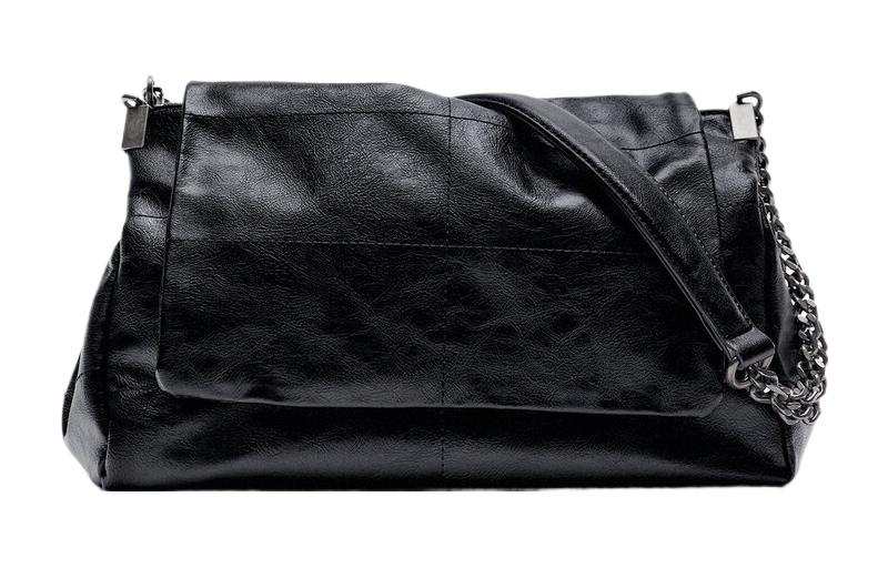 ZARA Pu Handbag, Shoulder Bag Regular Women's Black