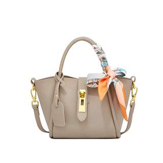FOXER Artificial Leather Handbag, Crossbody Bag Medium Women's Matcha Green/Apricot