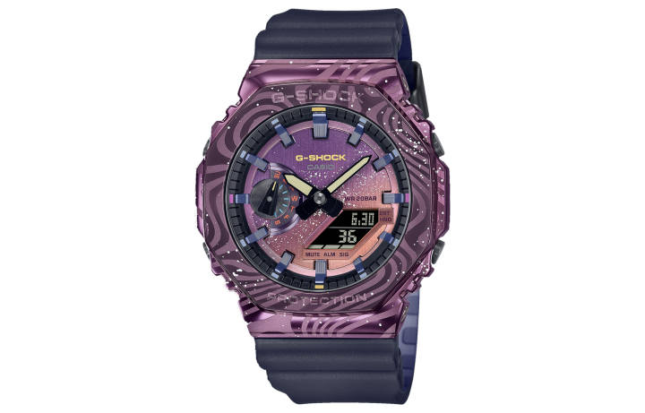 CASIO CASIO Unisex Full Metal Series Purple Watch