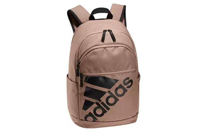 Adidas Adidas Polyester Backpack Regular Unisex Coffee