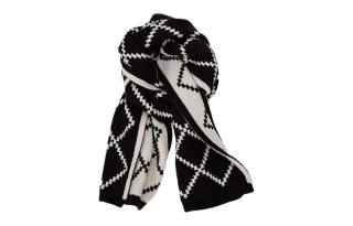 US8ACC Faux Cashmere Knit Scarves Women's