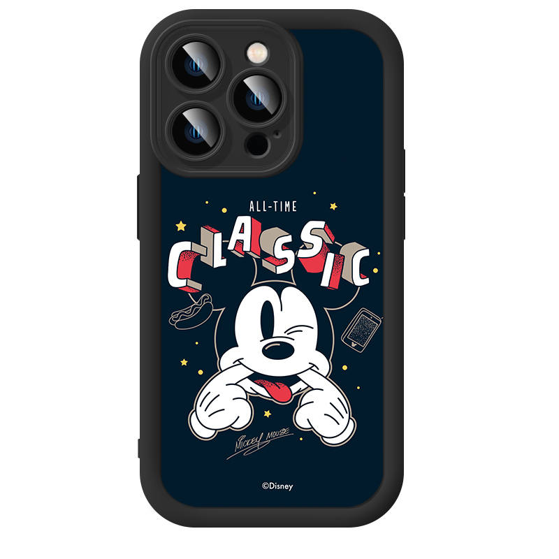 Disney 2023 Autumn Collection Softshell Skin Friendly Impact Resistant Lens Protection Mickey Mouse Phone Cases