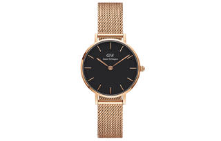 DW/DanielWellington Daniel Wellington DanielWellington PETITE Wrist Watches Quartz Movement 28mm Black Dial Women's Watch