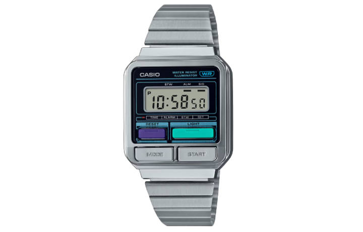CASIO CASIO Unisex VINTAGE Series Gray Watch A120WE-1A