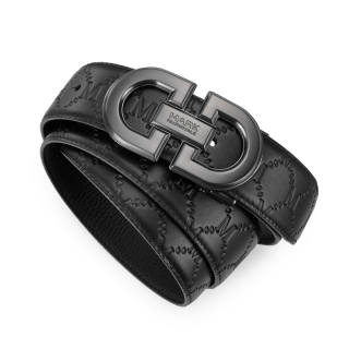FAIRWHALE Top Grain Cow Leather Belts Men's Width 3.5CM
