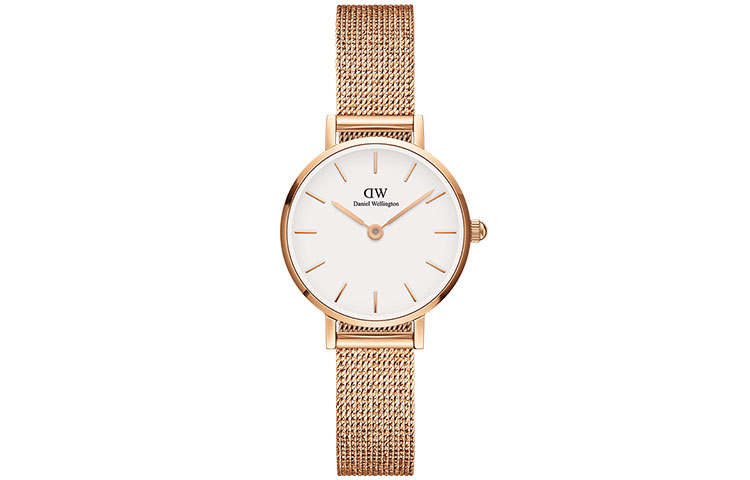 DW/DanielWellington Daniel Wellington PETITE Collection Wrist Watches Quartz Movement Stainless Steel Watchband White Dial Women's Watch