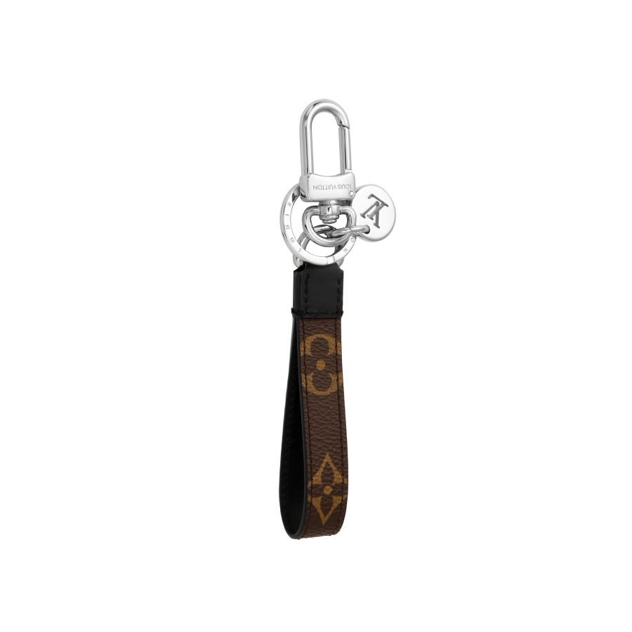 LOUIS VUITTON Monogram Slim Dragonne Bag Charm And Key Holder