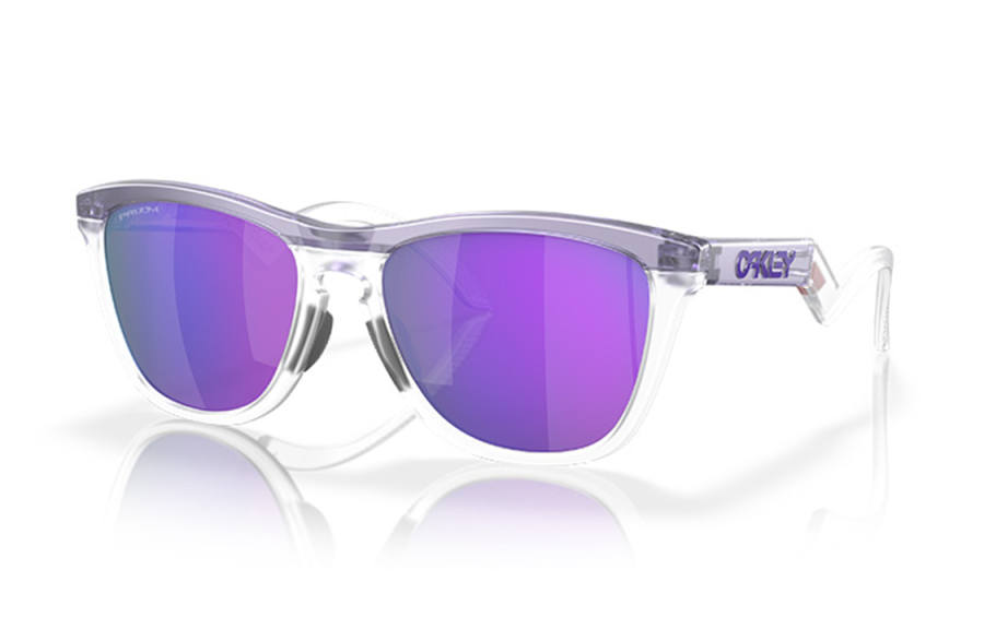 Oakley Oakley Irregular Shape Sunglasses Unisex Purple
