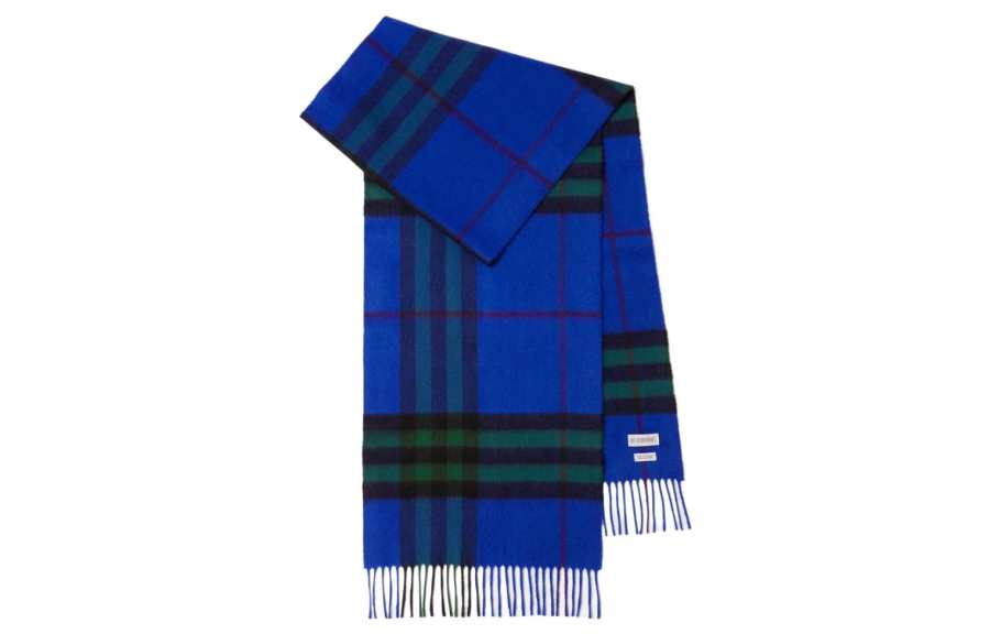 Burberry Burberry checked cashmere scarf