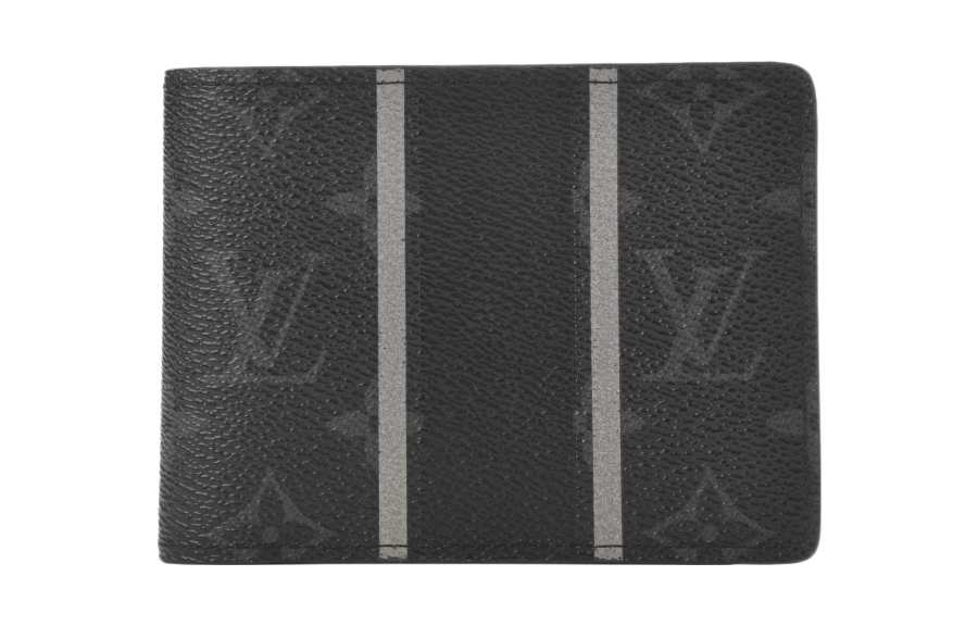 LOUIS VUITTON LOUIS VUITTON Coated Canvas Wallet Regular Unisex Black