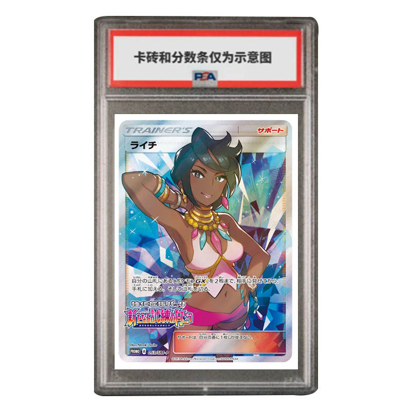 POKEMON SM PROMO Special Gift Card Beauty Posture Japanese SM P 053/SM P PSA Graded Cards 1 Pc