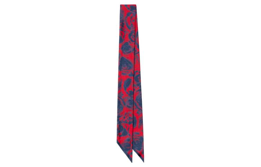 Burberry Burberry Water Rose Silk Scarf