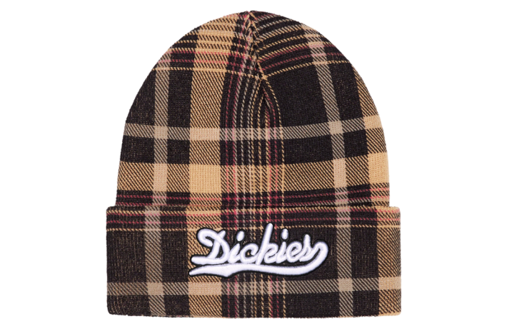 Supreme Supreme Dickies Beanie FW23 Brown Plaid