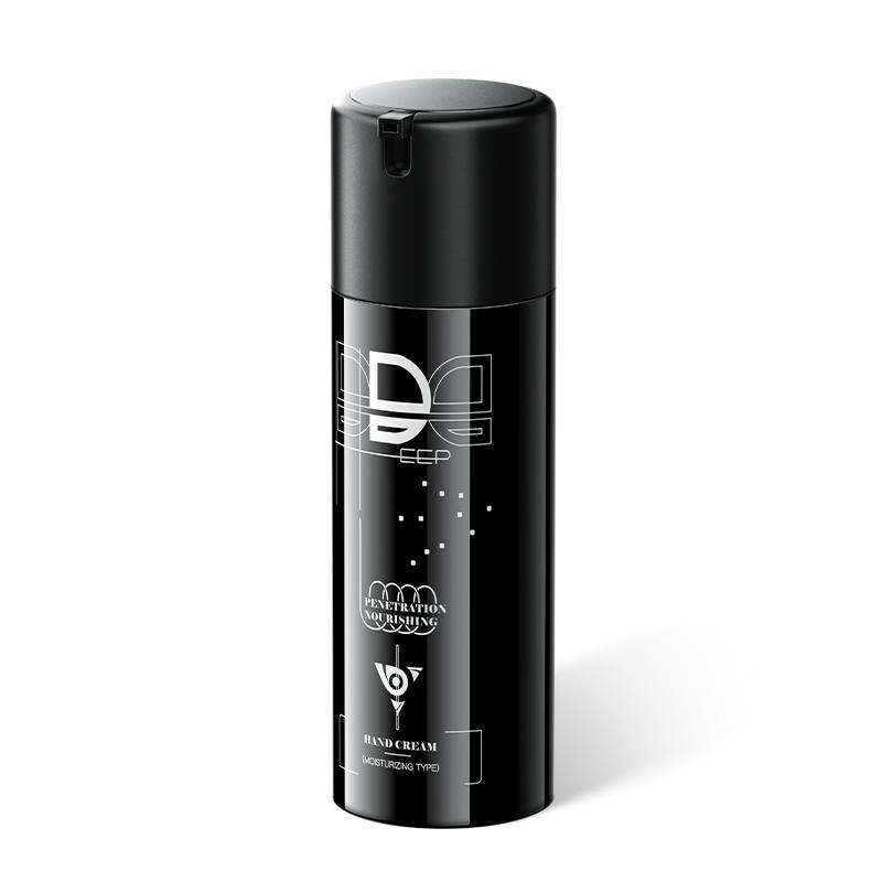 SOLEHE HEFENGYU Men's Hand Cream Push Button Fragrance Free Hydrating Refreshing Moisturizing Soothing
