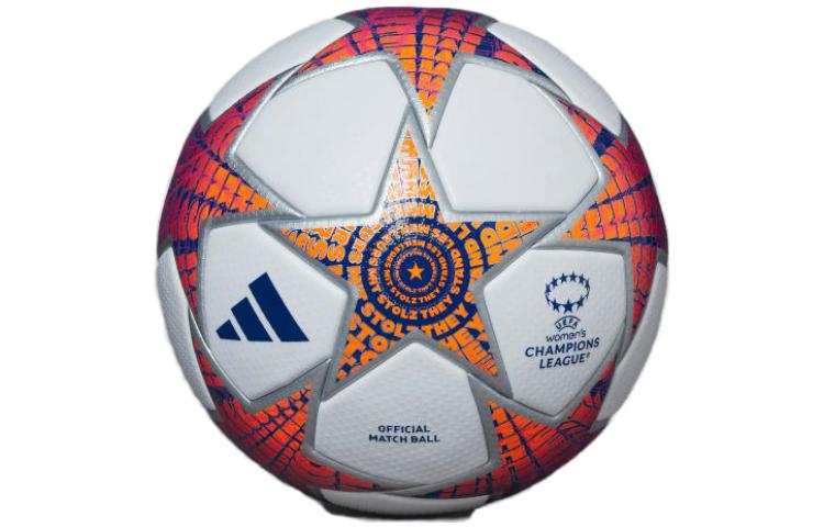 Adidas Adidas Size 5 Soccer Ball Seamless Thermal bonding Unisex White Red