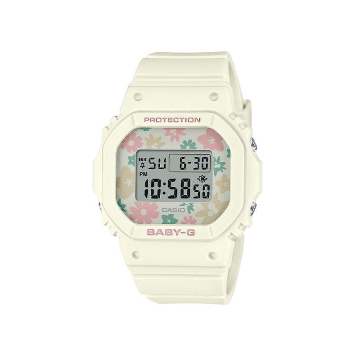 CASIO CASIO Women's BABY-G White Watch BGD-565RP-7PR