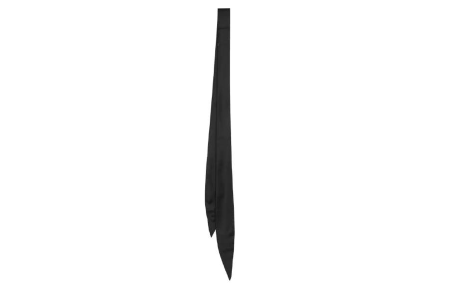 Lanvin Silk Scarves Women's Black