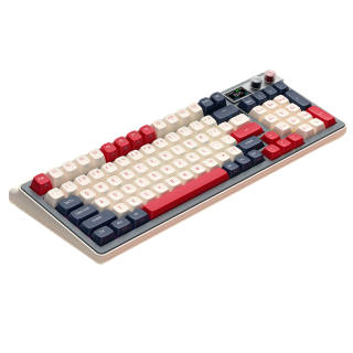 FOPATO Keyboards Mechanical Keyboard 96 Keys Tri Mode Hot Swappable, Gaming Office