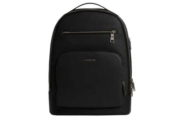 COACH COACH Cow Leather Backpack Regular Men's Black