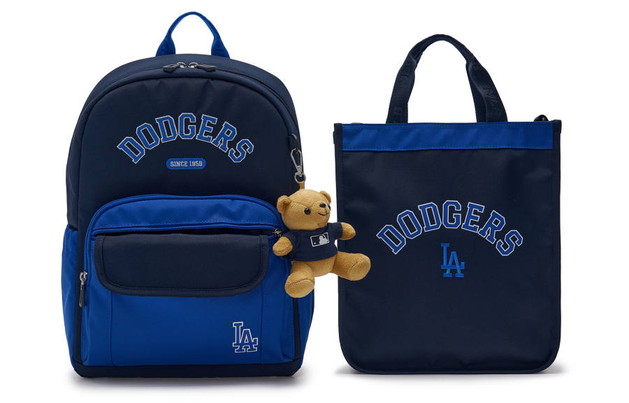 MLB MLB Polyester 2 in 1 Backpack Regular Men's Marine Blue & Blue