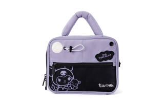 Zgo Sanrio, Collaboration IP Edition Polyester Portable Toiletry Storage Bag Small Women's Black Purple