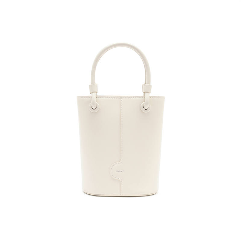MUVA Cow Leather One Shoulder Handbag Small Women's