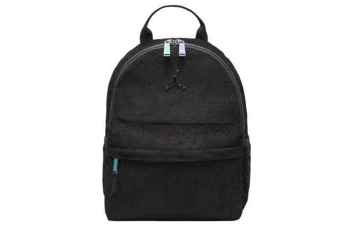 Jordan Jordan Cotton Corduroy Fabric Backpack Mini Men's Black