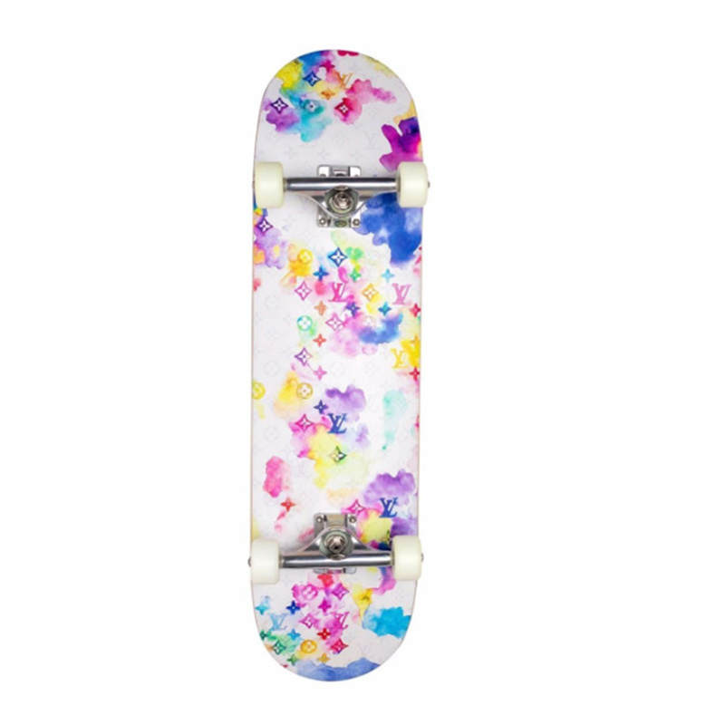 LOUIS VUITTON Skateboards Seven Layer Street Style Bowl Pool Freestyle Commuting Unisex