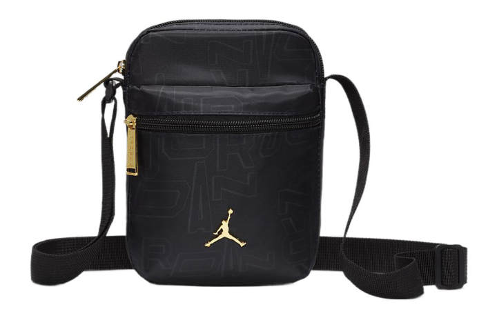 Jordan Jordan Polyamide Camera Bag, Shoulder Bag, Crossbody Bag Regular Unisex Black
