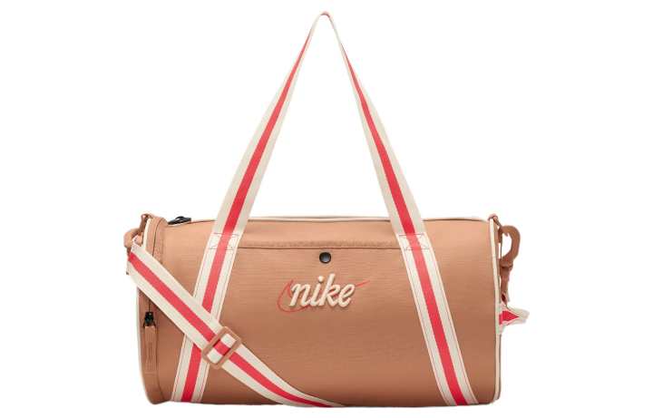 Nike Nike Heritage Travel Bags Amber Brown & Bright Dark Red & Pomegranate Ice