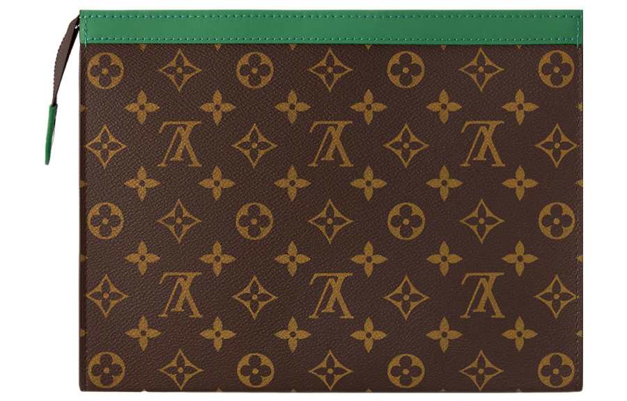 LOUIS VUITTON Pochette Voyage Mm Colormania Green