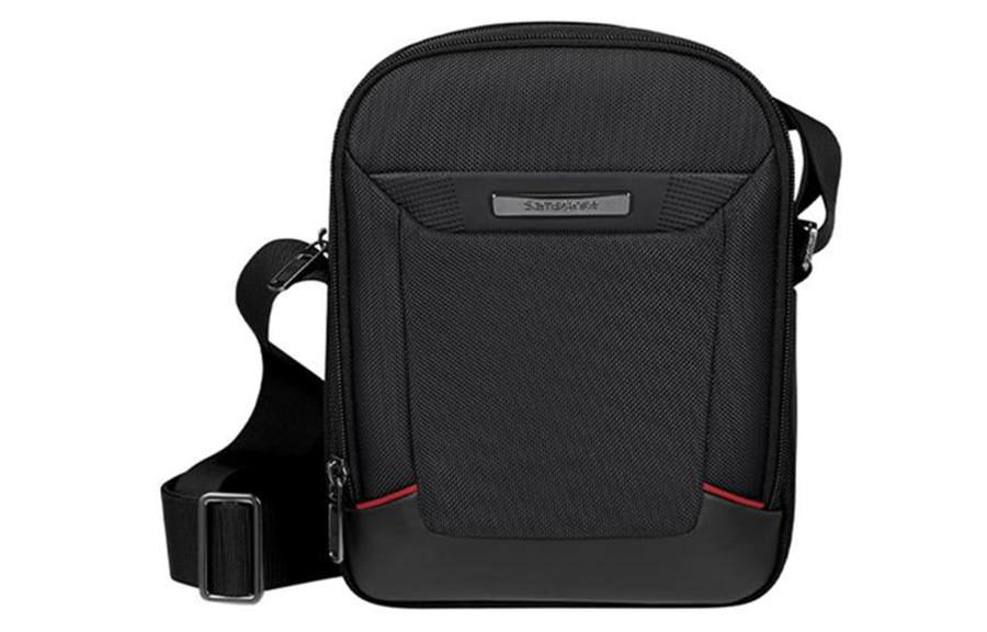Samsonite SAMSONITE Nylon Camera Bag, Shoulder Bag, Crossbody Bag Regular Men's Black