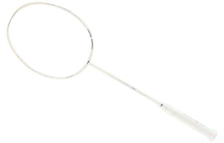 Li-Ning Li Ning WS79S Full Carbon Badminton Rackets Control Type All around Defense Advanced Level 675mm Single Racket White