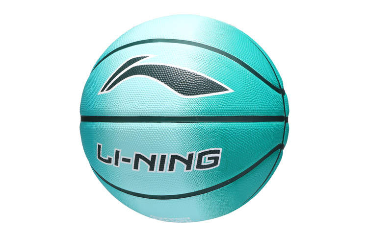 Li-Ning Li Ning Rubber Basketball Green No. 5, No. 7 Training Competition Unisex
