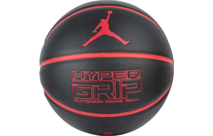 Jordan Jordan Pu Basketball Abrasion Resistant Black Red Size 7 Training Unisex