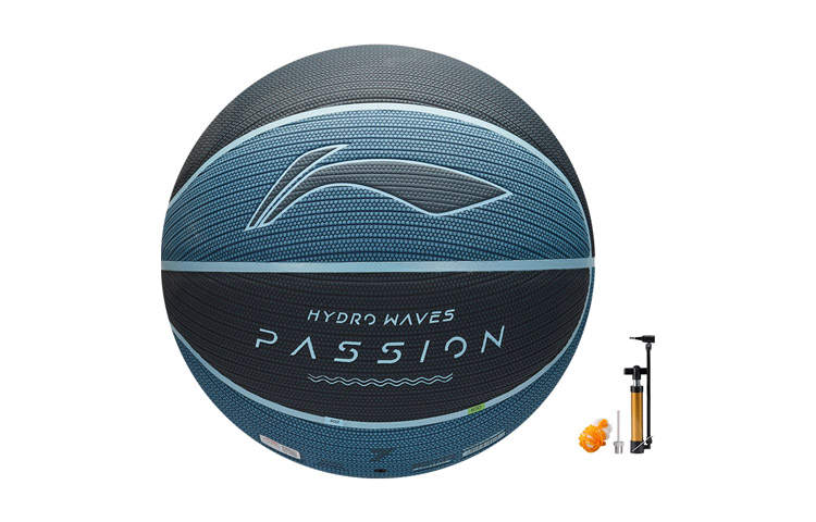 Li-Ning Li Ning Pu Basketball Nike Blue Size 7 Ball Training Competition Unisex