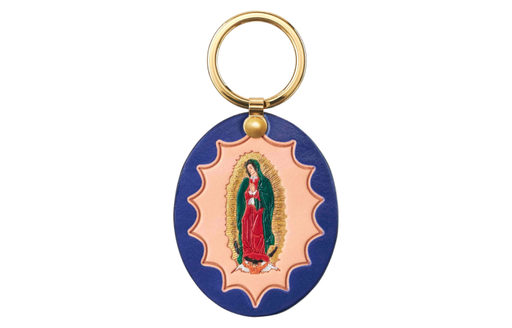 Supreme Supreme Guadalupe Leather Keychain