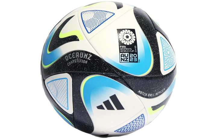 Adidas Adidas Size 5 Soccer Ball Unisex White/Navy/Bright Blue/Bright Lemon/Metallic Silver