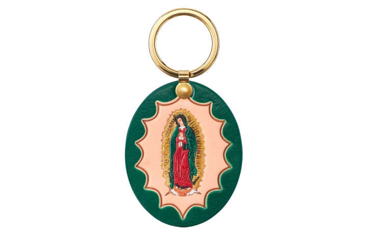 Supreme Supreme Guadalupe Leather Keychain