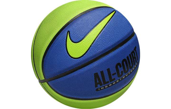 Nike Nike Pu Basketball Blue Green Size 7 Training Unisex