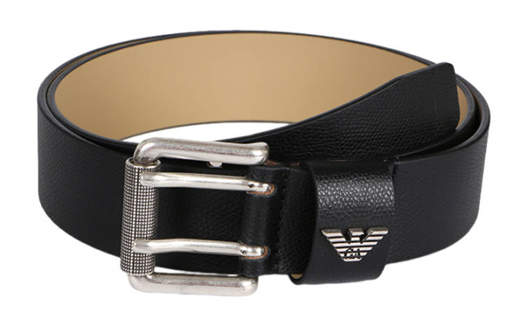 EMPORIO ARMANI 【Best of: PromotionsPrevious Season】logo plaque buckle belt