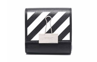 OFF-WHITE 【Previous Season】Binder Clip Diag wallet