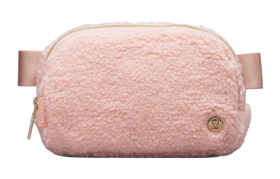 Lululemon Lululemon Polyester Fanny Pack Regular Women's Pink Mist & Gold
