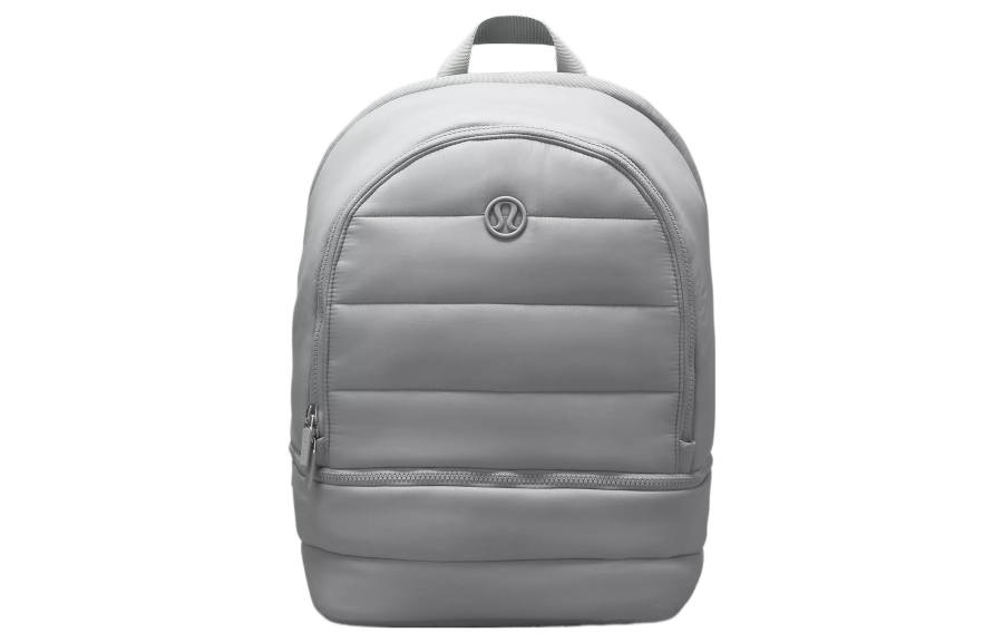 Lululemon Lululemon Wunder Puff Series Nylon Backpack Unisex Rhinoceros Gray