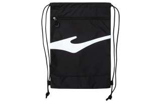 Erke Athleisure Textile Fabric Drawstring Closure Bag Swim Storage Bag Regular Unisex Jet Black