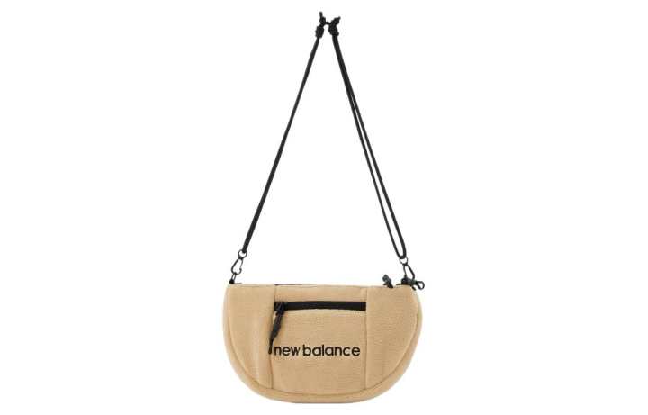 New Balance New Balance Fabric Shoulder Bag, Crossbody Bag Regular Unisex Khaki
