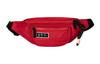 Erke Textile Fabric Fanny Pack Regular Unisex Oriental Red