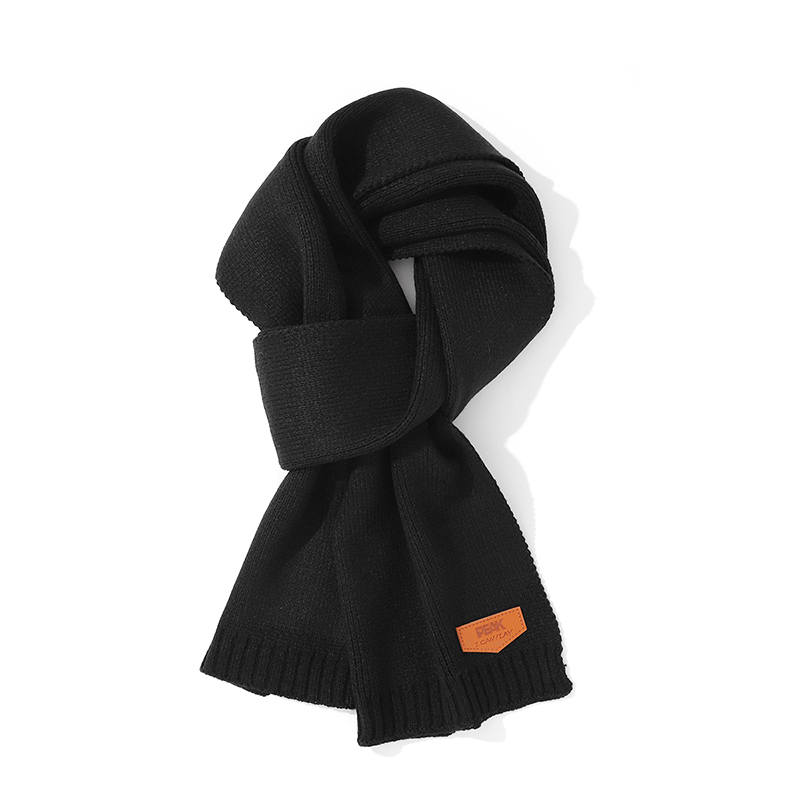 PEAK PEAK Acrylic Knit Scarves Unisex Multicolor
